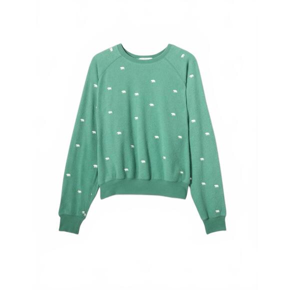 NEW PJ SALVAGE outsider lounge top in forest - Picture 3 of 3